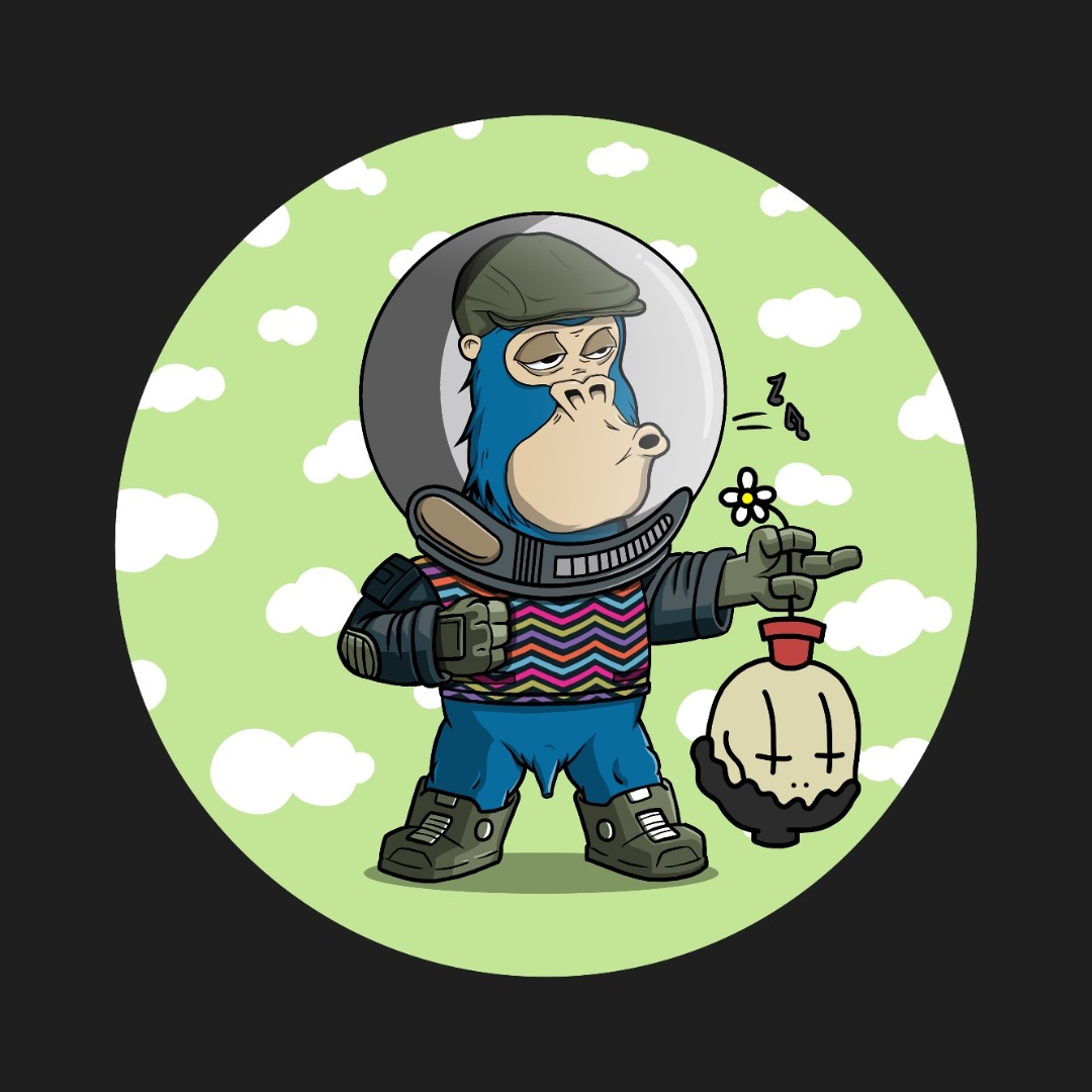 McCardonalds's tweet photo. "Fudz 'em all!" — Kong
@FomoIsRealz 
#cnftproject #spacefudz #100councilmembers #pornocopy #spacebudz #nft #nfts #nftcommunity #nftnotart #fud #fudz #cardano #recycled #art https://t.co/aNfU03x20k