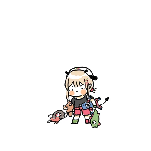 #Choki_art'하나만 사야지...?' 쵸키님 