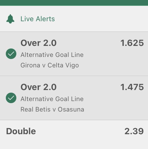 8Black_Inplay's tweet photo. Looking for a winner with today’s….
#8BDoubleDouble 🇪🇸🇪🇸
2 games
2u
Pays @ 2.39🖤
KO @ 19:00 & 21:00 GMT
#8BPrematch #Betting #FreeTips https://t.co/Ecj9IeHhfJ