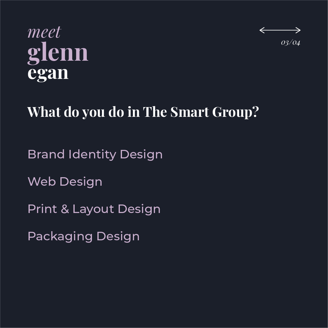 TheSmartGroupIE's tweet photo. Glenn has been working with The Smart Group for 5 years and we'd be lost without his super quick yet extremely well-executed design outputs. With many years of experience under his belt, his design knowledge is invaluable to your team.

#meettheteam #graphicdesigner #headofdesign https://t.co/vBT76eqbB2