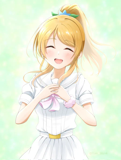 ありがとうを…君に!#lovelive #絢瀬絵里 