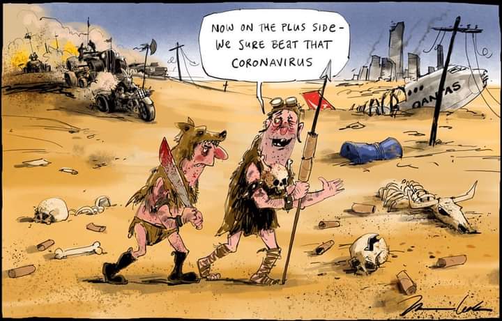 Turns out that shutting the economy of the entire western world down and paying people to stay at home is causing major economies to fail.  😱
A global downturn akin to the Wall St crash is predicted.. 
I bet nobody saw that coming..🙄🤦‍♂️