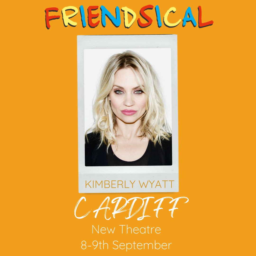 FriendsicalLive's tweet photo. We are so excited to announce that @KimberlyKWyatt will be performing in CARDIFF New Theatre on the 8th and 9th of September!
Further dates to be announced for Kimberly so keep an eye out to see if she’s coming to a theatre near you 🤩 https://t.co/w8FrzrtZNE