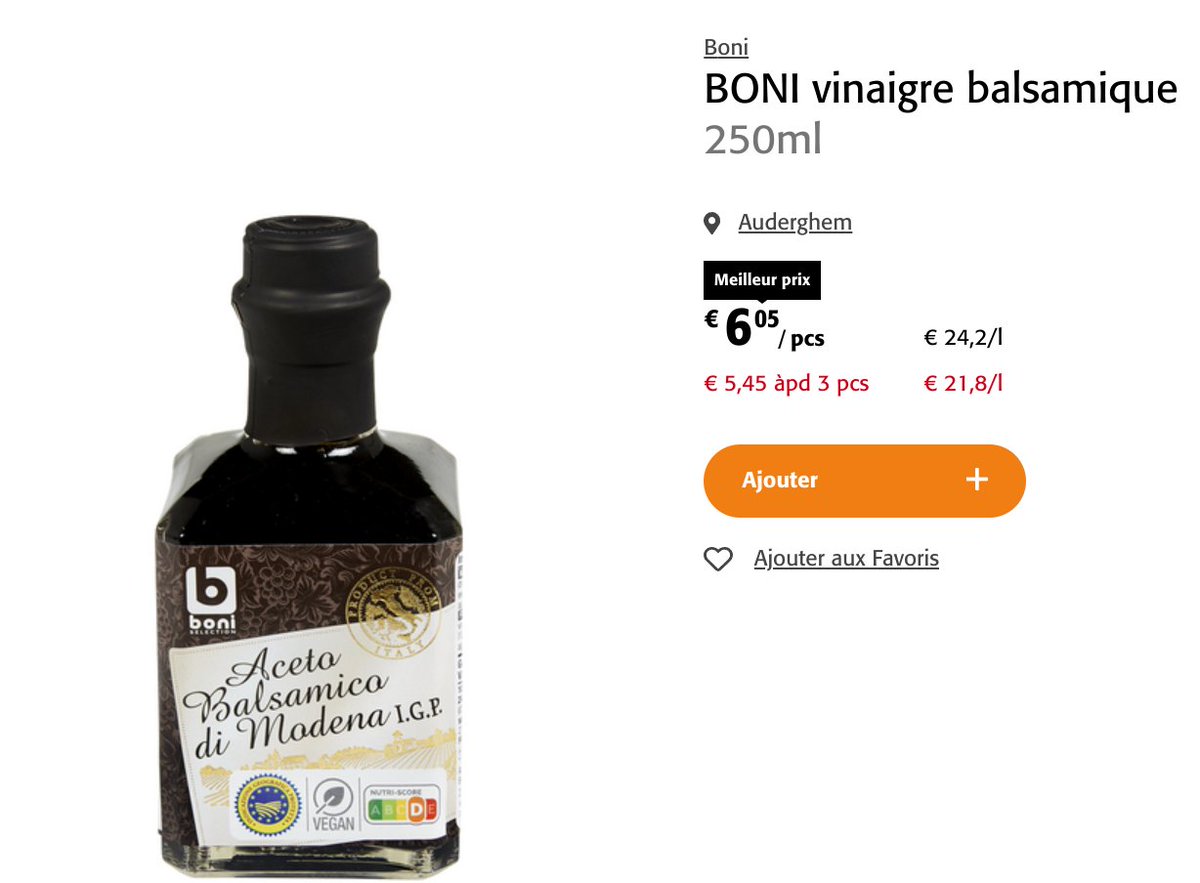PingPrice_be's tweet photo. Vous pensez que @colruyt pratique les mêmes prix environ partout? Ben non 335% de differences entre deux points de vente distant de 12 km, Auderghem et Wemmel. Grâce a @PingPrice_be checker les prix des produits. @RTBF @onpdp @ericboever https://t.co/aHCvyyDS8x