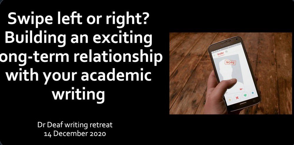 In 2020, the pandemic forced us to move the writing retreat online. In 2021 <a href="/drjosephjmurray/">Joseph Murray</a> facilitated an online writing workshop with <a href="/EDSUnion/">EDSU</a> #drDeaf