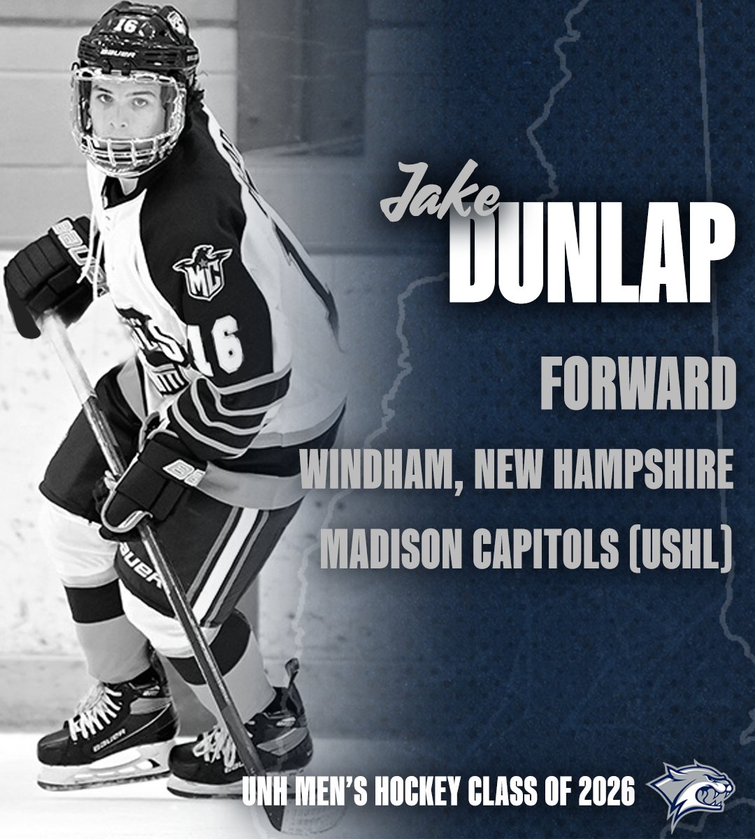Jake Dunlap played the 2021-22 season for the Madison Capitols, leading the team with 24 goals and also posting 22 assists, while he tallied 6 goals and 6 assists for 12 points during 14 playoff games on the way to the Clark Cup Finals.

Story ➡️ bit.ly/3dSVq6n