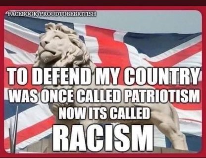 TraceyA54242410's tweet photo. Britain will never belong to Islam!

I am a Patriot! https://t.co/lUKedouiVD