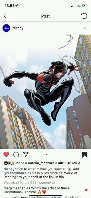 tromaman's tweet photo. Un bel ricordo... @Disney @Marvel #worldofreading #SpiderMan #SpiderManThisisMilesMorales https://t.co/NRX58SXO4j