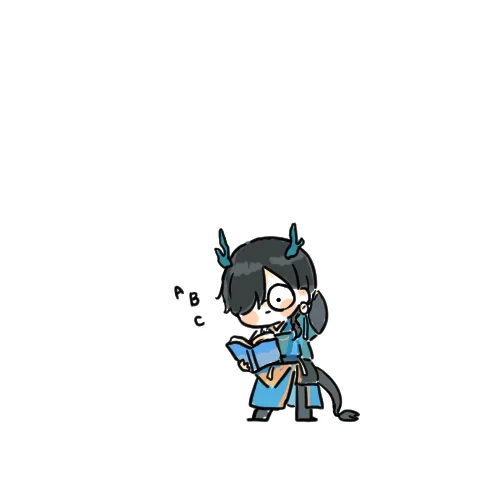#unnamed_art 글자 공부하는 천해님 