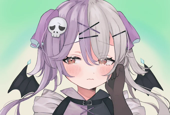 この度、Vtuber唄夜乃よる様の「めめしぃ」歌ってみたのイラストを担当させていただきました(՞ . .՞)"すっっっっっごくキュンてくる歌声なので是非聴いてみてください 