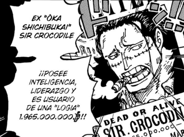 RosinanteDQ's tweet photo. Las recompensas de éstos tres son un juego de palabras con sus nombres:

Crocodile: 1.965 = Sen Ku Ro Ko.
Mihawk: 3.59 = Mi Go Ku.
Buggy: 3.189, el 8 y el 9 se pueden leer como Ba Gi.

Me encanta cuando Oda hace esto con las recompensas XD. #ONEPIECE1058 https://t.co/t5jzphwvM7
