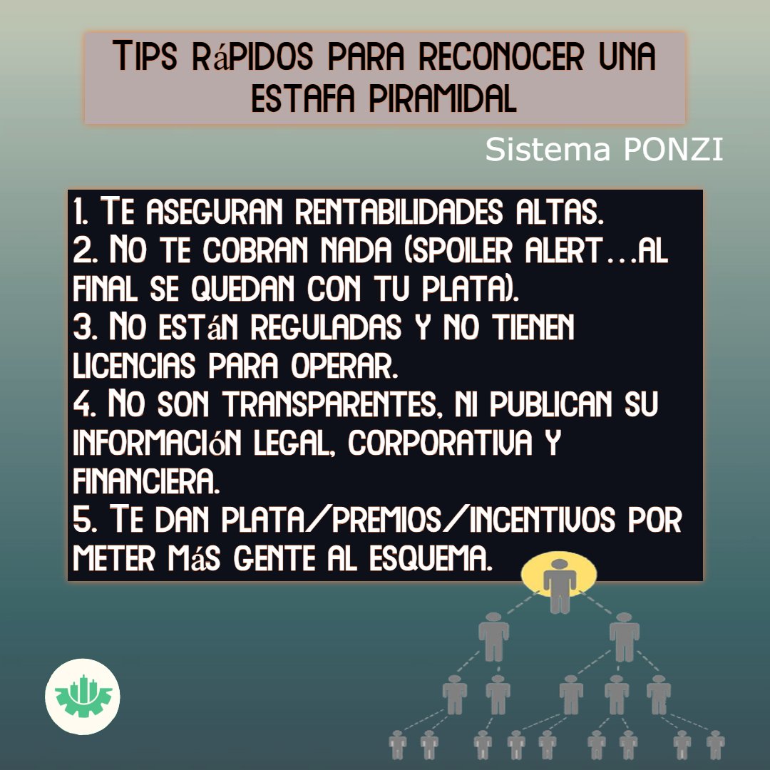 thepowertrading's tweet photo. ¡Como detectar una estafa piramidal!

https://t.co/eWveWNpN6Z https://t.co/Le8ZbBTlkJ