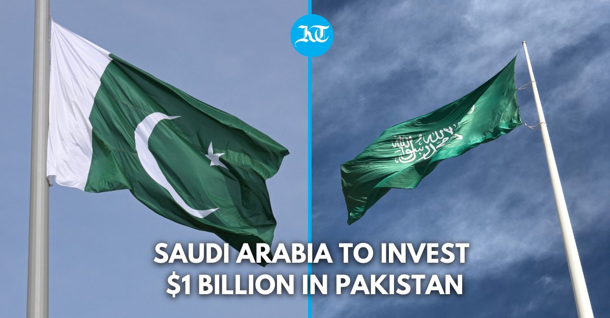 khaleejtimes's tweet photo. #SaudiArabia will #invest $1 billion in #Pakistan which is facing growing #economic challenges, with high #inflation, sliding #forex reserves, a widening current account deficit and a #depreciating #currency 

https://t.co/oW4rIJe0ND https://t.co/qMLbh0bw4C