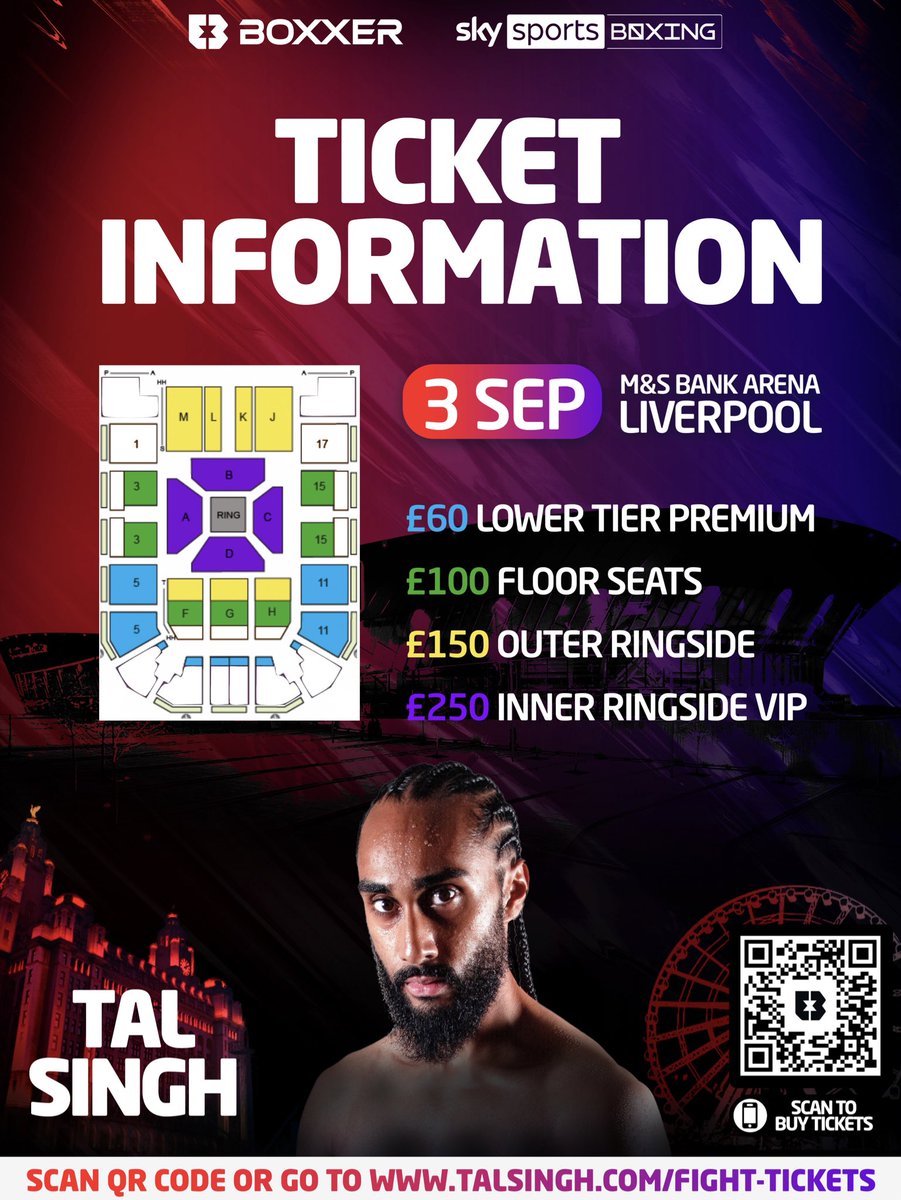 Tal_Singh's tweet photo. TICKET INFORMATION for my fight LIVE on @SkySportsBoxing @SkySportsBoxing #TalSingh @boxxer https://t.co/aeRcioFXCX