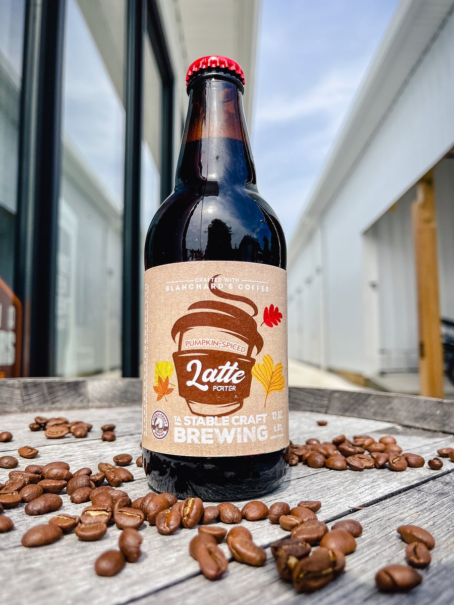Stable_Craft's tweet photo. Pumpkin ๐ Spiced Latte Porter โข Releasing Fri โข Sept 2nd #pumpkinspice #pumpkinporter #blanchardscoffee #psl #fallbeers https://t.co/YVjCnnXdTu