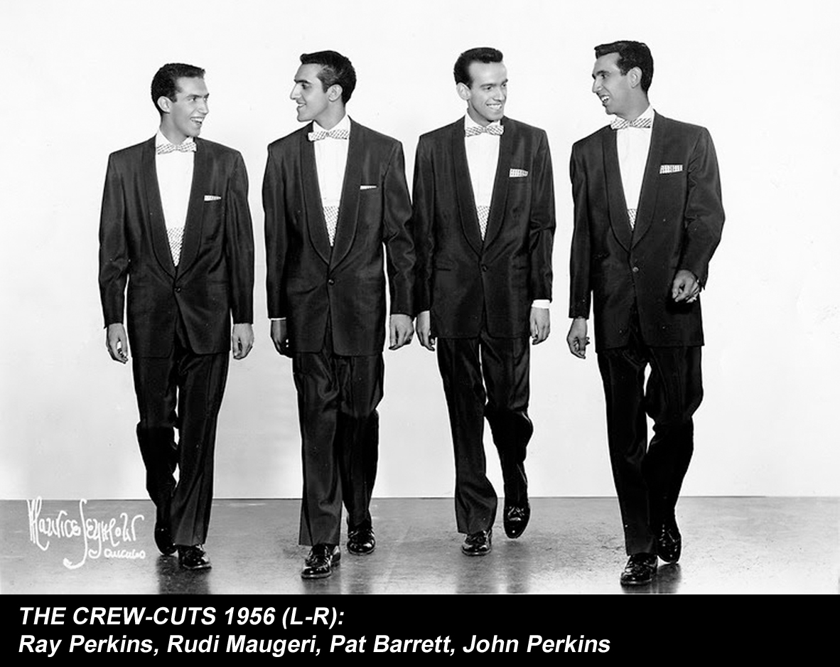 espofootball's tweet photo. #BTD Aug28,1931 #JohnPerkins Canadian singer The #CrewCuts 1954 US #1 &amp; UK #12 "Sh-Boom", 1955 US #3 &amp; UK #4 "Earth Angel", +11 US Top40s. All four members of the group are Canadian and were members of the St. Michael's Choir School in Toronto. John's brother is Ray Perkins https://t.co/MqJZEUBwaS