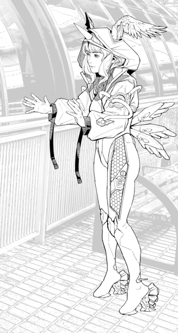 ユニコーン#コスは淫らな仮面_一般誌版_進捗 