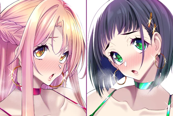 アスナ&直葉 ボディコン - https://t.co/E3uGqQQbm7から同時投稿しました。https://t.co/ErXubsAZ2U 