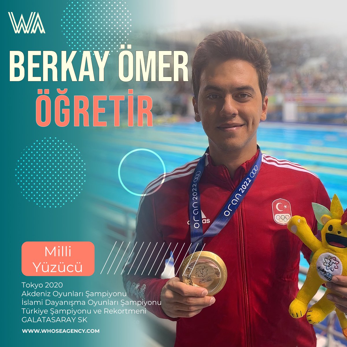 whoseagency's tweet photo. Kariyerinde Akdeniz Oyunları Şampiyonluğu, İslami Dayanışma Oyunları Şampiyonluğu, Türkiye Şampiyonluğu ve rekortmenliğinin yanı sıra sayısız başarısı bulunan Berkay Ömer Öğretir, iletişim ve influencer marketing çalışmalarında artık bizimle beraber.

Ailemize hoş geldin Berkay! https://t.co/6EvdbIPfkm