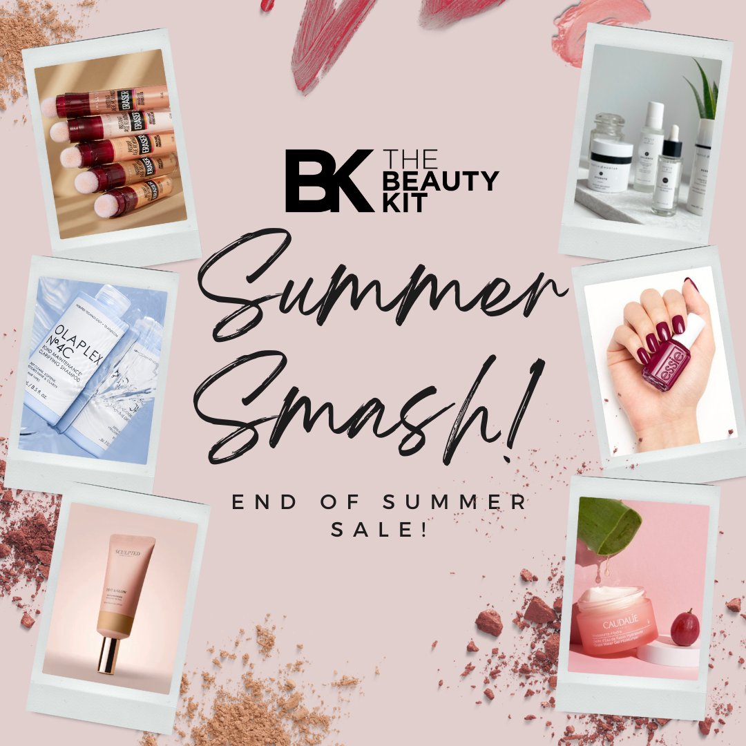 Get 20% off site-wide - including sale items right now 💄 💋 

Use code SMASH20 in the checkout 
buff.ly/2VBq1aM 

#endofsummersale #endofsummer #beautysale #onlinebeauty #irishbusiness #smallirishbusiness #womeninbusiness