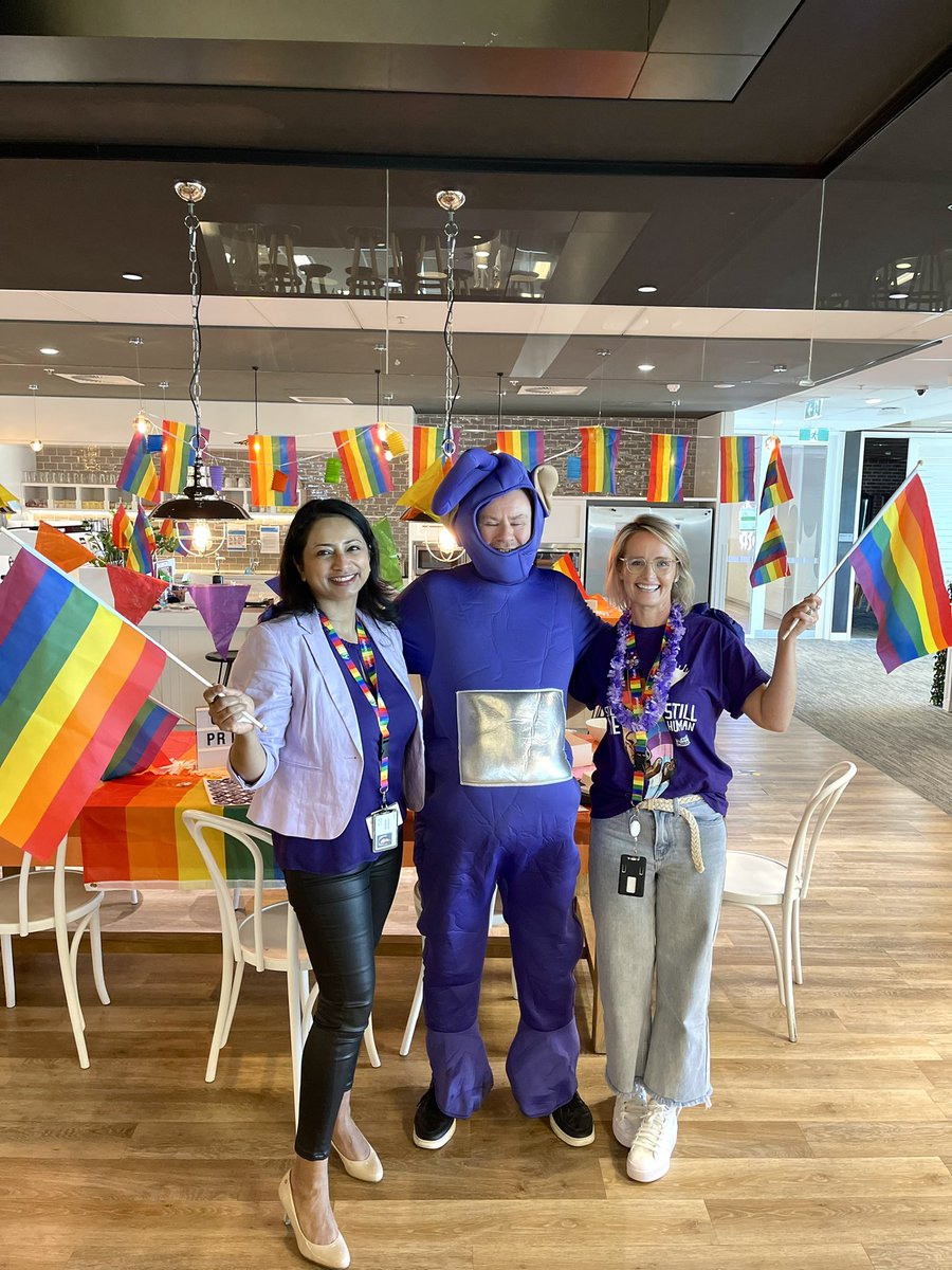 VarshaKanwar's tweet photo. As a rainbow 🌈 parent, I am so proud and grateful for my #Cisco family showing up to be informed, educated and celebrate the rainbow youth. Together, we will #BeTheBridge to an inclusive future for all! #WeAreCisco #LoveWhereYouWork #BeYouWithUs #WearItPurpleDay2022 #ParentAlly https://t.co/TWgINMFW6h