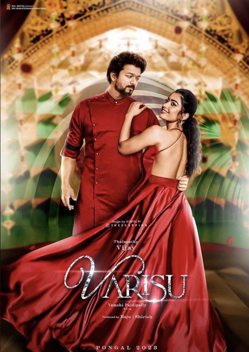 LetsOTTxCinema's tweet photo. .@actorvijay’s #Varisu First single soon with @iamRashmika ❤️✨ https://t.co/KSy2XRYViQ