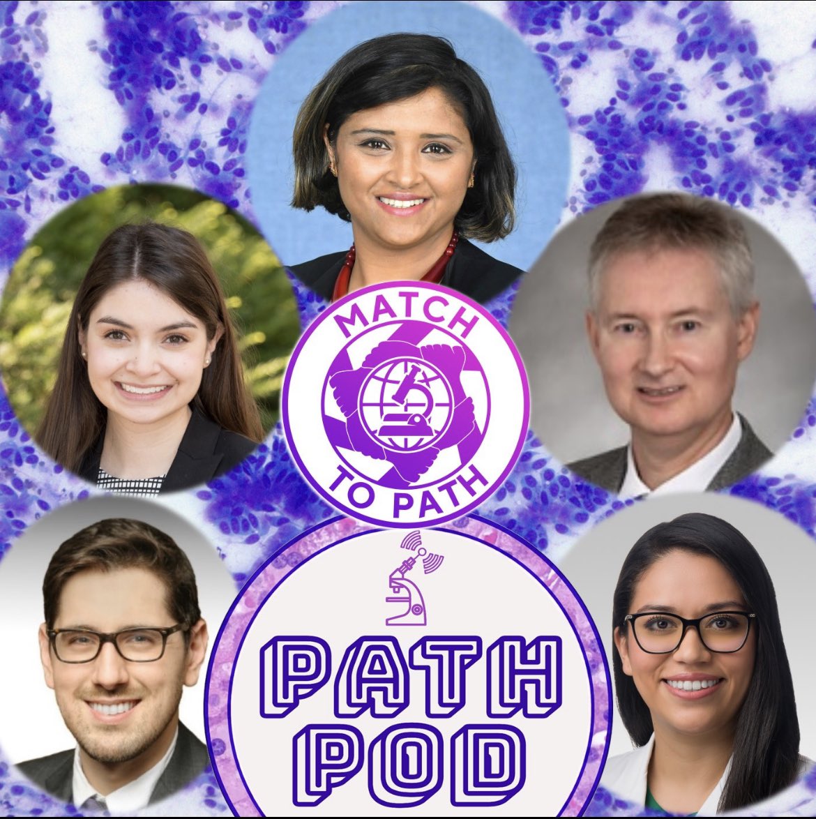 The PathPod Podcast (@pathpod) on Twitter photo โจNEW #PathPod ATS๐!
Host @baskotacytopath, founder of matchtopath.com discusses ERAS residency application process w/ PDs and residents:
๐@tjcmd888
โจ@CAPaganPath
โญ๏ธ<a href="/pathcejmd/">Clarissa E. Jordan, MD</a>
๐ซ<a href="/Melissa_MB91/">Melissa Mejia Bautista</a>
๐งLISTEN NOW: pathpod.podbean.com
#Path2Path #PathMatch #PatchMatch2023 โจNEW #PathPod ATS๐!
Host @baskotacytopath, founder of matchtopath.com discusses ERAS residency application process w/ PDs and residents:
๐@tjcmd888
โจ@CAPaganPath
โญ๏ธ<a href="/pathcejmd/">Clarissa E. Jordan, MD</a>
๐ซ<a href="/Melissa_MB91/">Melissa Mejia Bautista</a>
๐งLISTEN NOW: pathpod.podbean.com
#Path2Path #PathMatch #PatchMatch2023