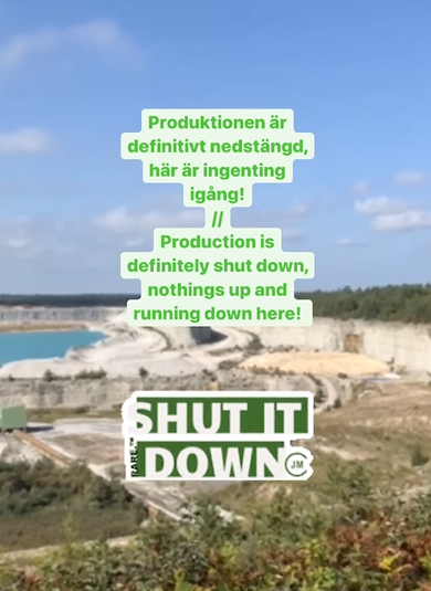 ExtinctionR_SV's tweet photo. Take Concrete Action
Blockade is still up, production is shut down.
#takeconcreteaction #stoppacementa https://t.co/rE6nuxGmAx https://t.co/3ThVjrurFV