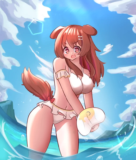 Σ 水着ころね#できたてころね 