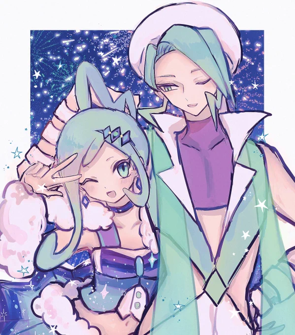 ミクリさんポケカ収録おめでとうございますの絵! 