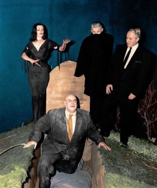 ForbiddenPredi1's tweet photo. “Can your heart stand the shocking facts about grave robbers from outer space?!” #criswellpredicts #forbbidenpredictions #hollywood #edwood #plan9 #vampira #psychic #thefuture #forgottenfuture #torjohnson #belalugosi #fakeshemp https://t.co/xoePMs9OFA
