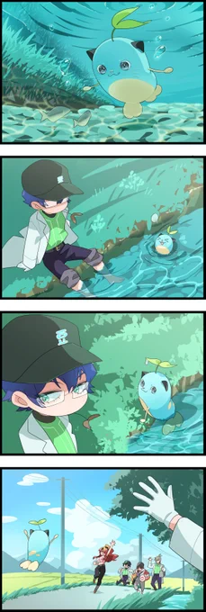 #まめねことレオス #エデン組 

残暑🌞エデン組 