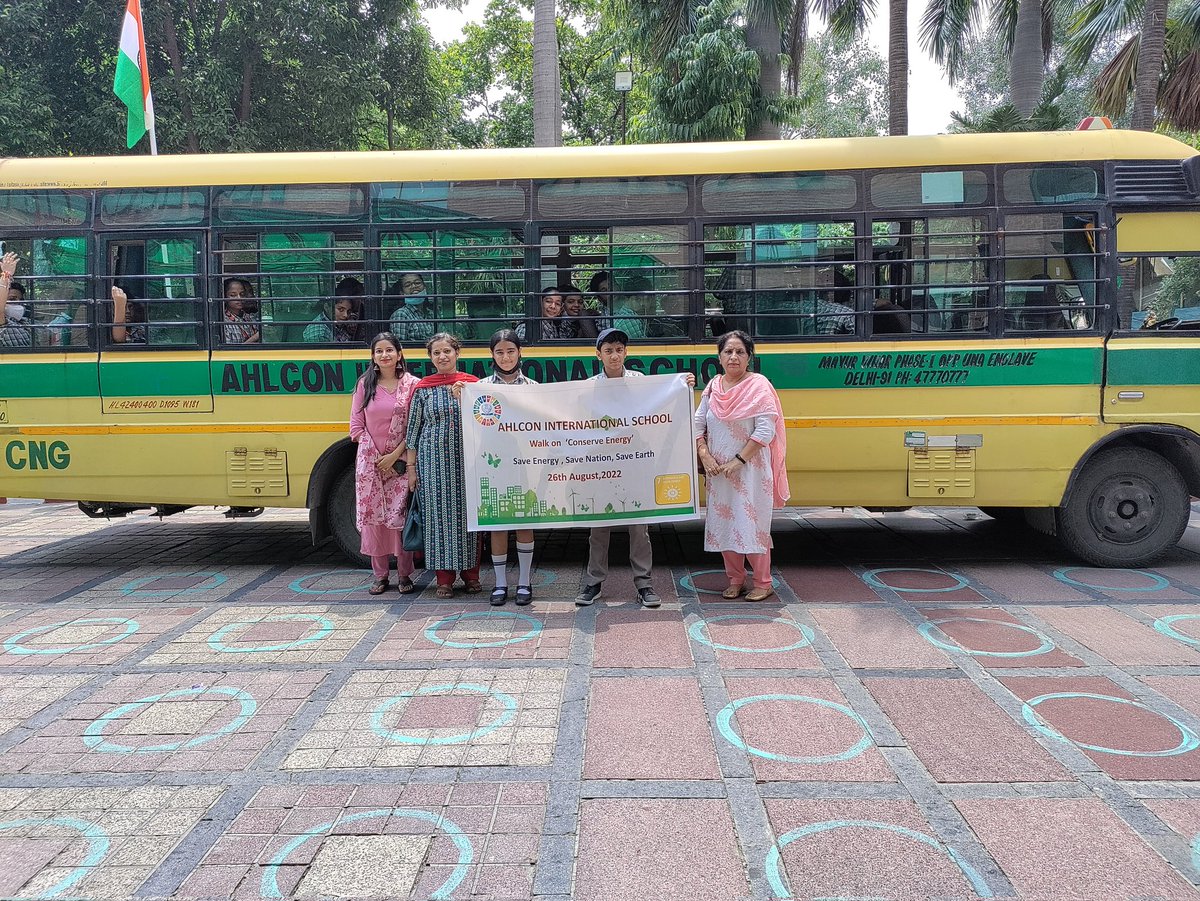 harprit_r's tweet photo. A rally to Conserve Energy was organised to spread awareness from Ahlcon lnternational School to Waste to wonder park by the students of middle section. #ahlconintl,@y_sanjay,@ashokkp ,@sunandask21 @sunita_rajiv ,@namita6471 ,@PreetiChanana1 https://t.co/jzfKbkpGfk