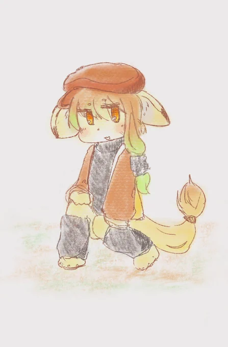 ぷろくり練習がてら描いたやつ 