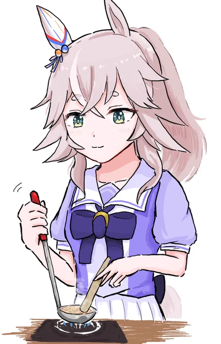 アキュートおばあちゃ〜ん!!!カルメ焼き作ってぇ〜!!!!#ウマ娘#ワンダーアキュート 