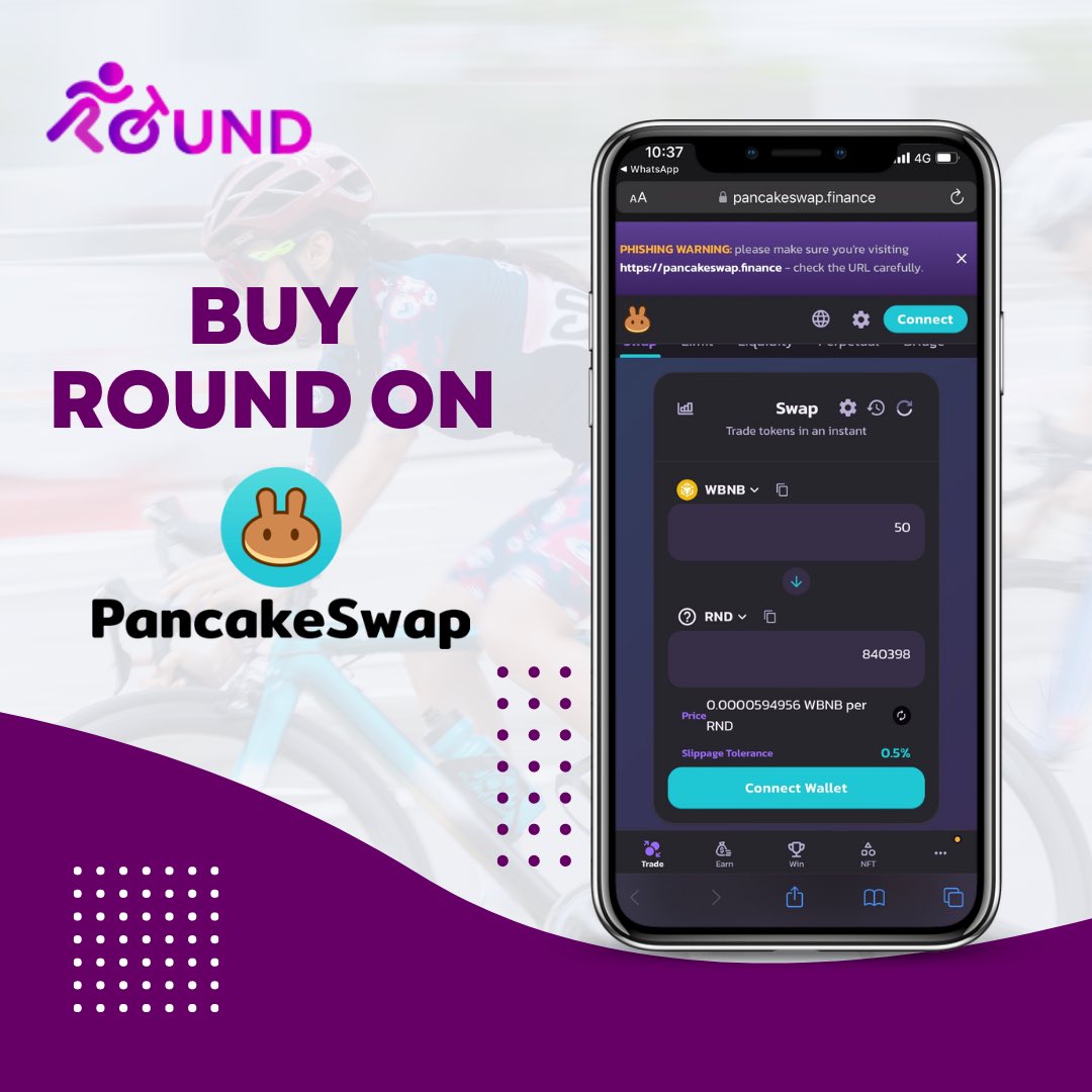 Roundtoken's tweet photo. You can buy #ROUND token on #pancakeswap with 0% tax.

 With utility available already to download from our website https://t.co/ScXeh9R7Q6 

This makes @Roundtoken the top class gem on @BNBCHAIN 🔥🔥 

https://t.co/7J1xsbZ4Q7

#100x #bsc #bscgem #BNB  #Move2Earn https://t.co/HKVodaA0Cf