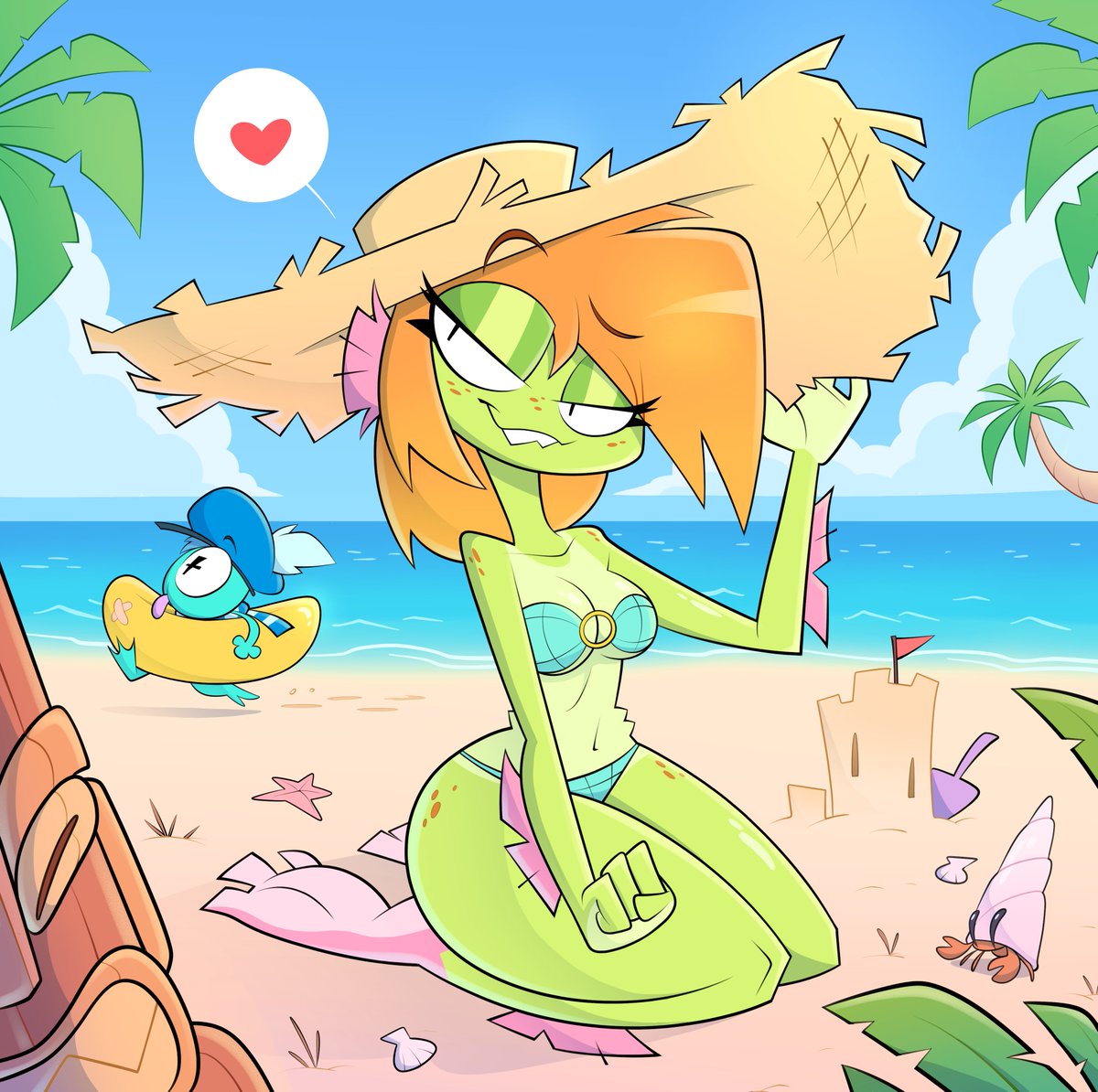 cosmos_mad's tweet photo. And also a Summer Priscilla for @HernyEd ☀️ https://t.co/vD9tijYhYQ