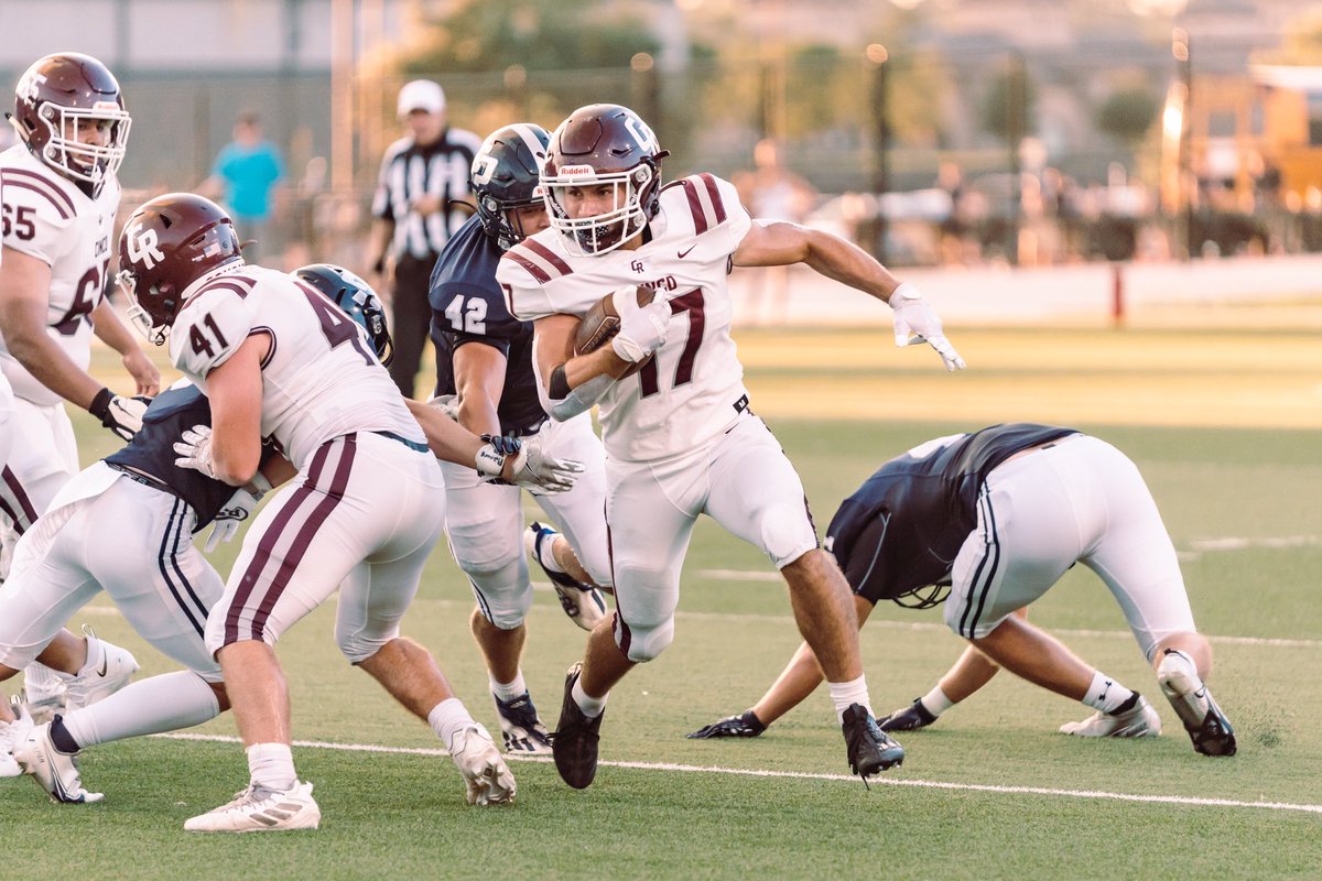 JustinHartojo's tweet photo. The boys put on a show last night! Great win over college park! @cincofb @SalverinoSeth @GavinRutherfo12 https://t.co/zoy5wA0rHI