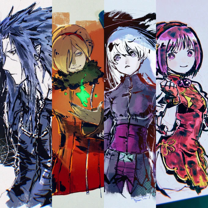↓で絵のみ投稿してます(内容は基本一緒)    