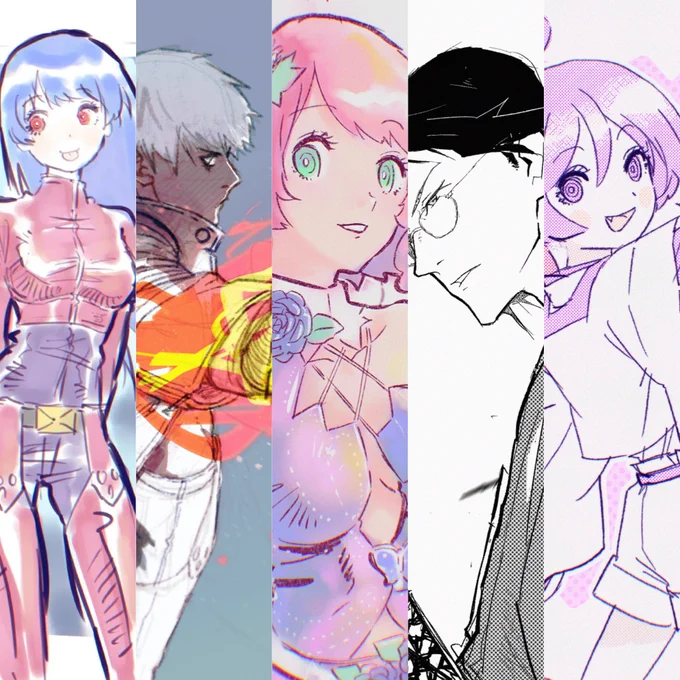 ↓で絵のみ投稿してます(内容は基本一緒)    