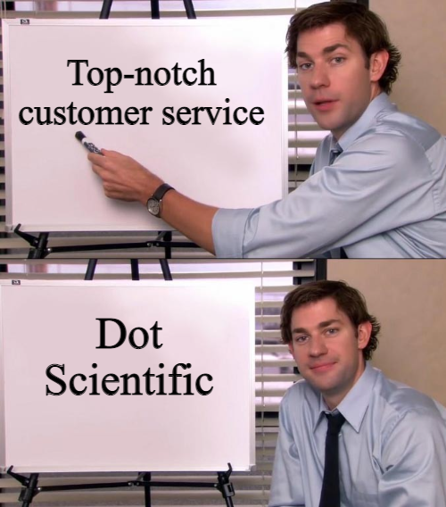 DOTScientificMN's tweet photo. Exceptional lab equipment isn't the only thing we offer at Dot. We have a full team of knowledgeable personnel that will help you along the way! #dotscientific #funpostfriday https://t.co/Su8H7zBkbh