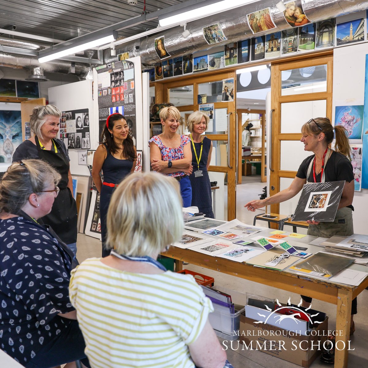 MCol_Summer's tweet photo. Karen Carter shared her contagious love of printing! #throwbacktoschool https://t.co/q5bmQxVGNw