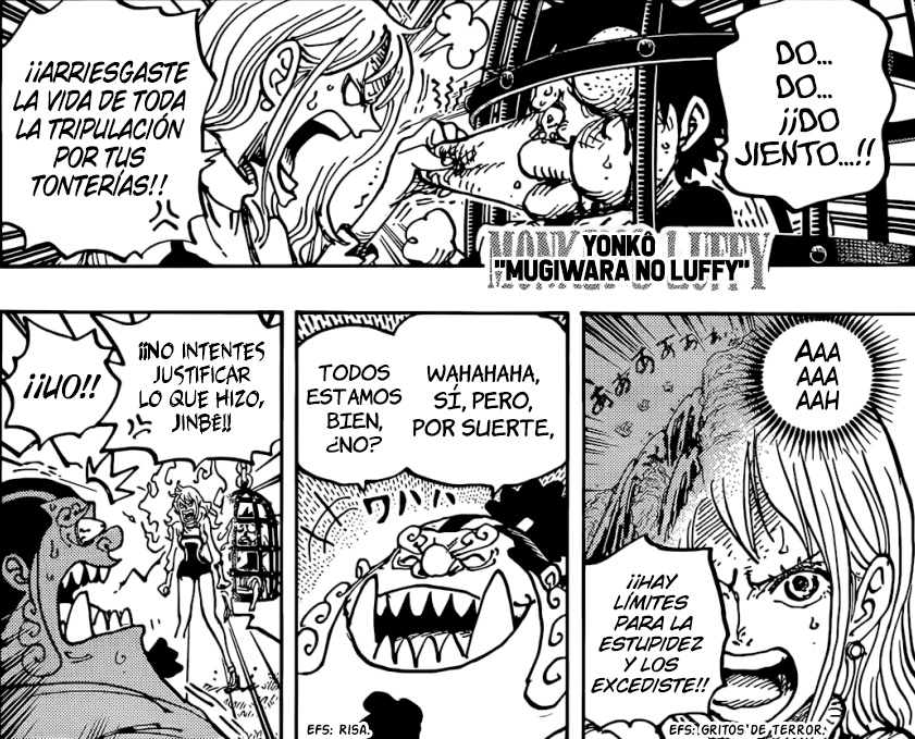AndoniShonen's tweet photo. #ONEPIECE1058
Que hermosos son estos momentos en el barco, Nami regañando a Luffy y Jinbe integrándose a la tripulación jajajajaja https://t.co/AvJcsI5Kmb