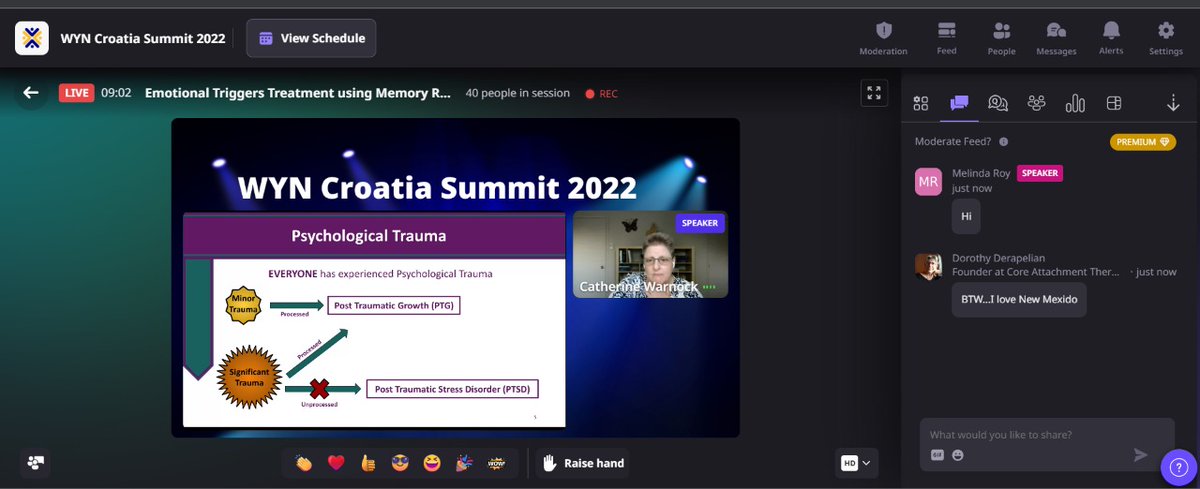 ConferencesWyn's tweet photo. #watchyournetwork
WYN_ Croatia Summit 2022
 Powerful speech by #Catherine Warnock https://t.co/JXirJAkO73