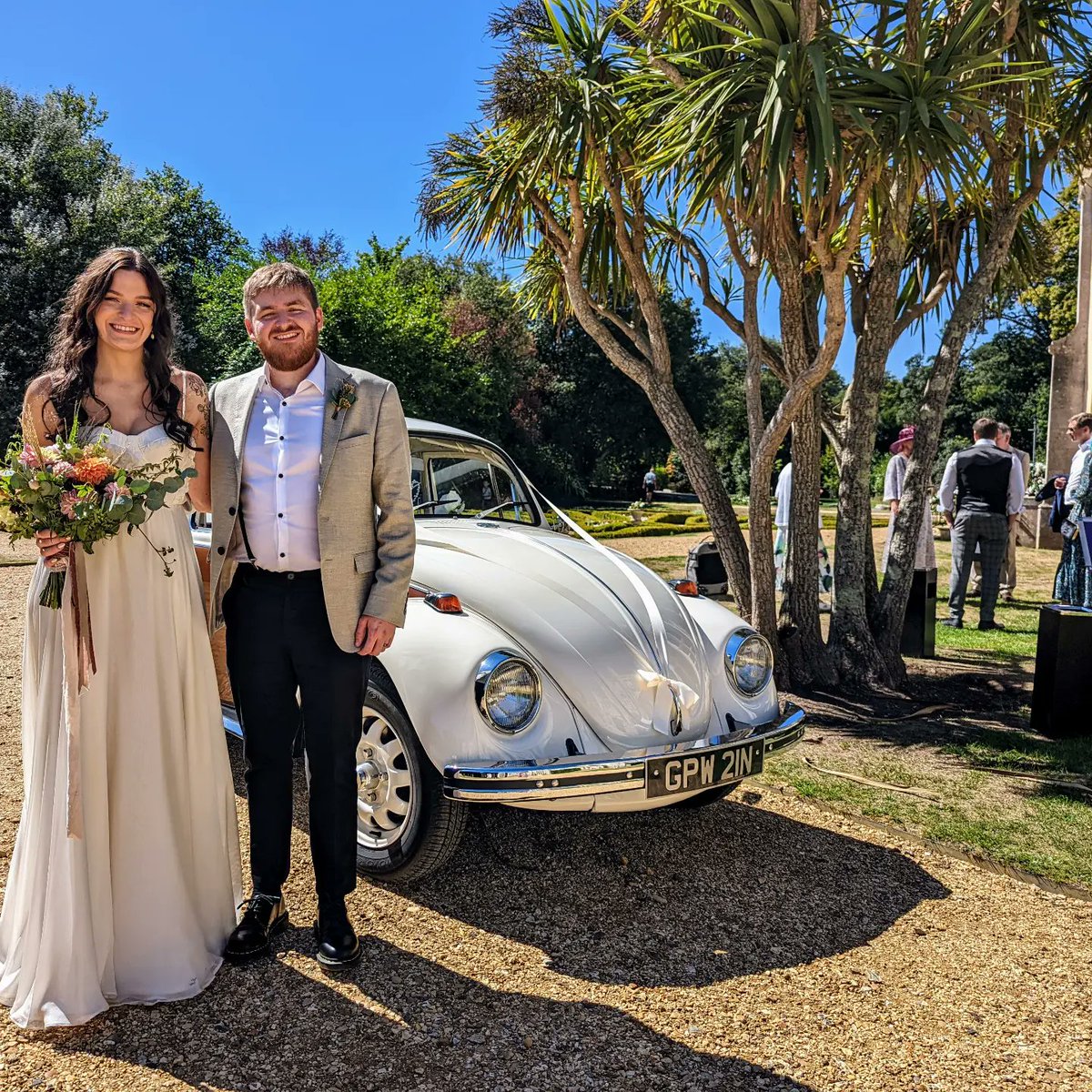 justmarriedvw's tweet image. 🥂 A Big Congratulations to our happy couple Jack &amp;amp; Kirsty , who got married today at the beautiful Highcliffe Castle Weddings .Then a lovely little drive to their reception at the Libertine, Westbourne . 🥂 
Wishing them both all the happiness for their future together. 🥂