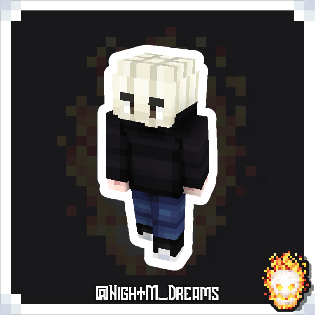 NightM_Dreams's tweet photo. Minecraft skin commission for @0verth1nkin9 finish. Thank you. 🥰
#minecraftskin #Minecraft #MinecraftNow #MinecraftNowSubmit #MinecraftLive #Minecraftbuilds https://t.co/oPYEt4ozve