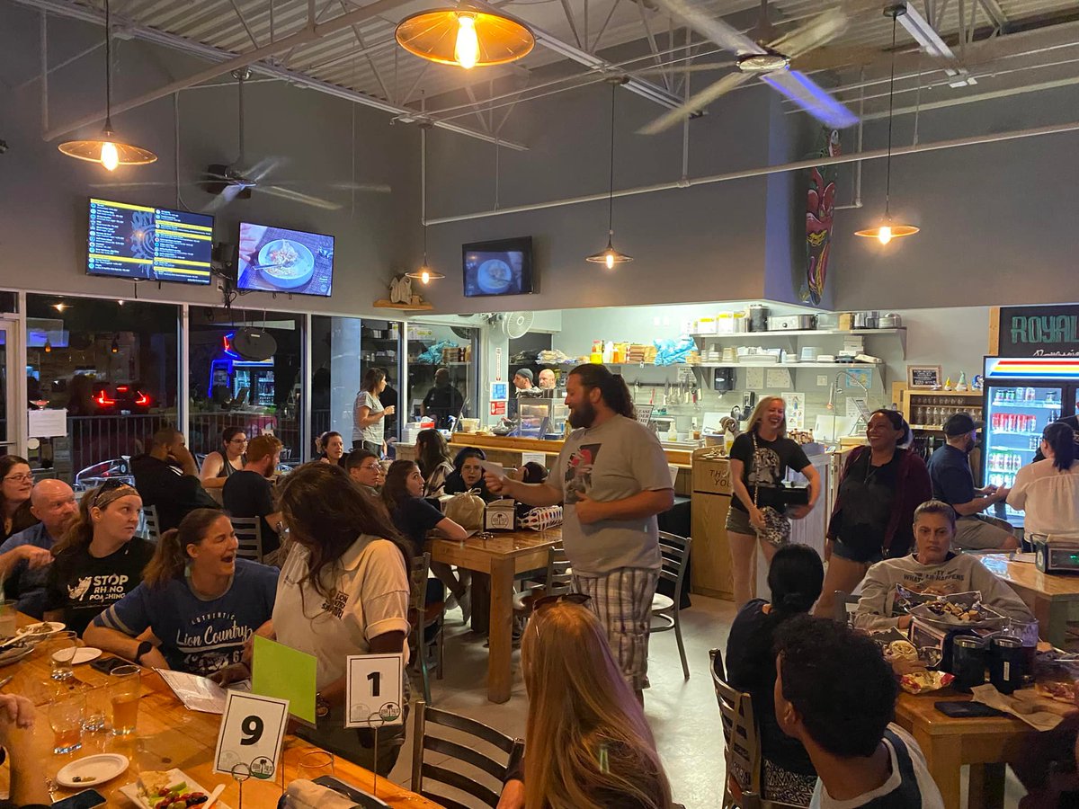AAZKinc's tweet photo. One of our favorite fundraisers are brewery events. Each time we host an event, they give us a percentage of sales from the event back to our chapter. We also have prizes we raffle off as a fundraiser.#tAAZKover #aazkchaptertakeover #aazkchapthursday https://t.co/9lbz0h49U8