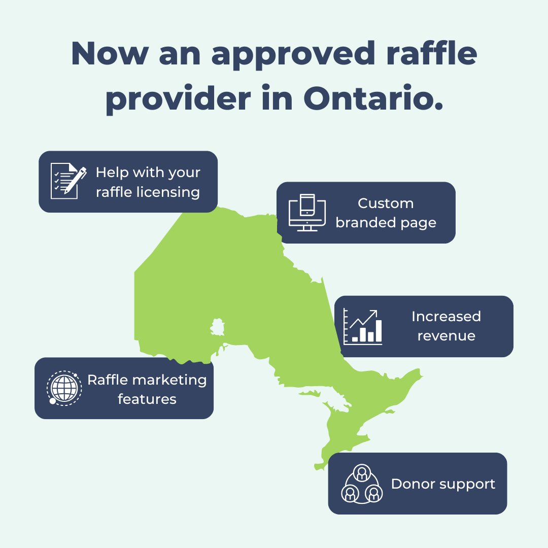 Trellis has just been approved as the latest verified Electronic Raffle Provider in Ontario.... and we couldn't be more excited!

Getting started is simple, visit our Ontario Raffles information page to learn more.

bit.ly/3CoQ259