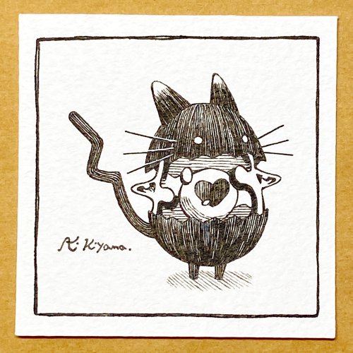 Good morning !
今朝のきぃ🥚☀️

#イラスト
#タマゴノマモノ 
